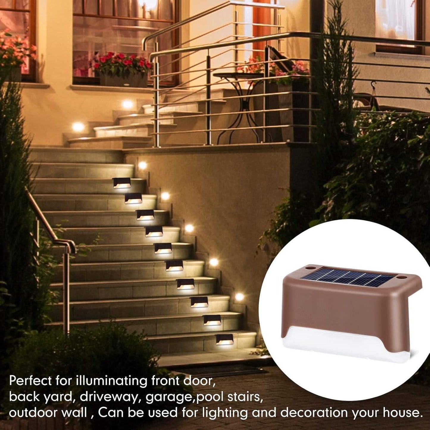 ✨ Radiant Solar Deck Light — Glow Up Your Outdoors